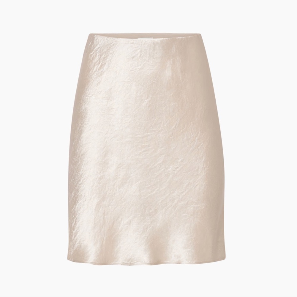 Babaton Pearl Satin Mini Skirt